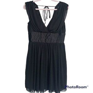 Trixxi Women Black Mini Dress, size Medium Junior